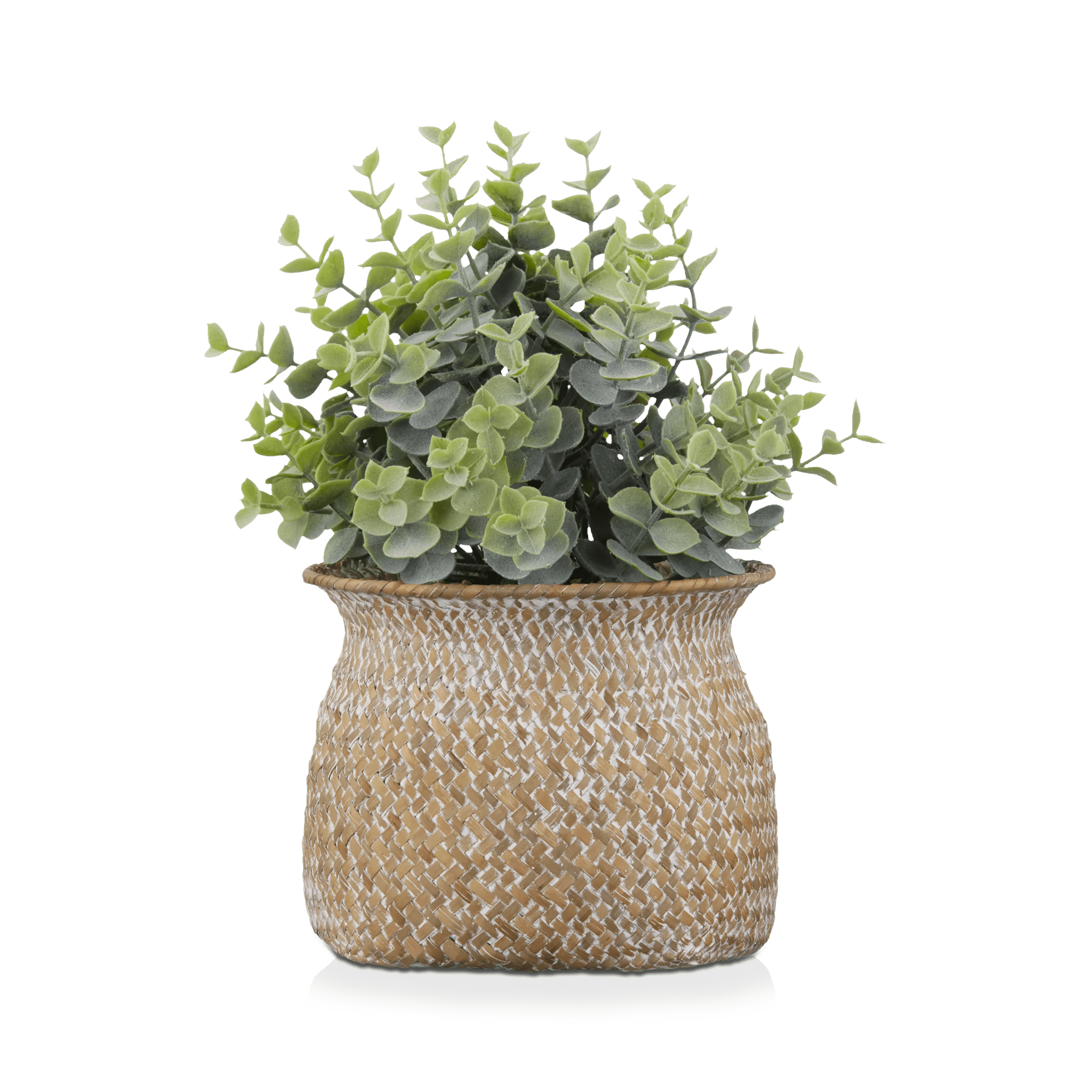 Plante artificielle dans un pot