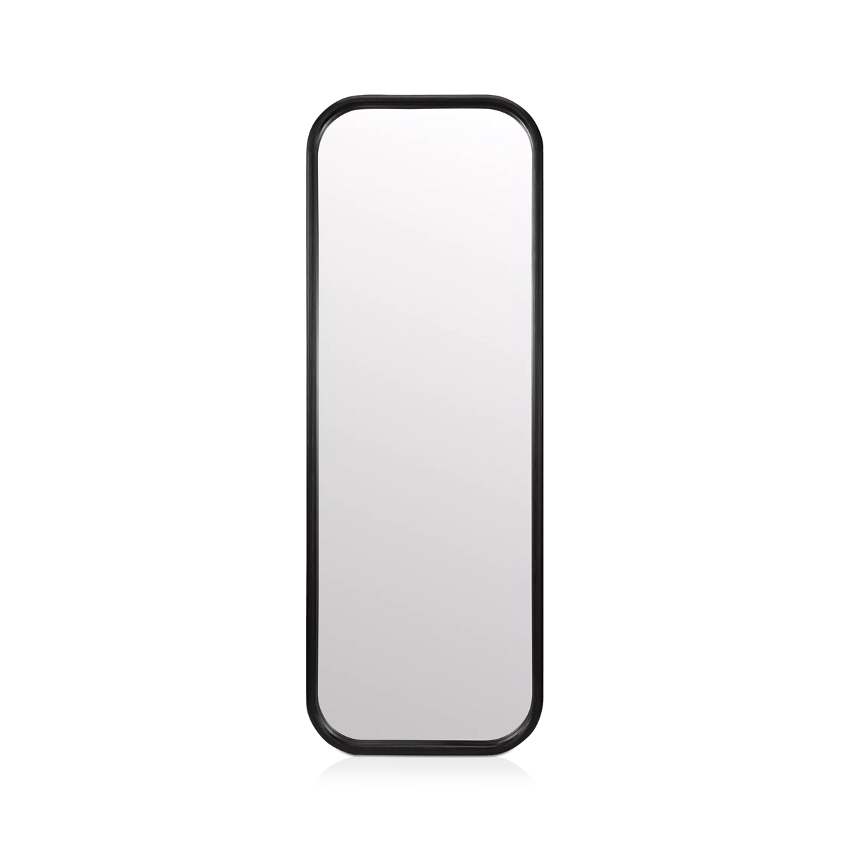 Miroir plein pied avec coins arrondis