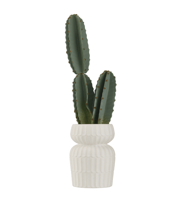 Artificial Cactus in Ceramic Pot
