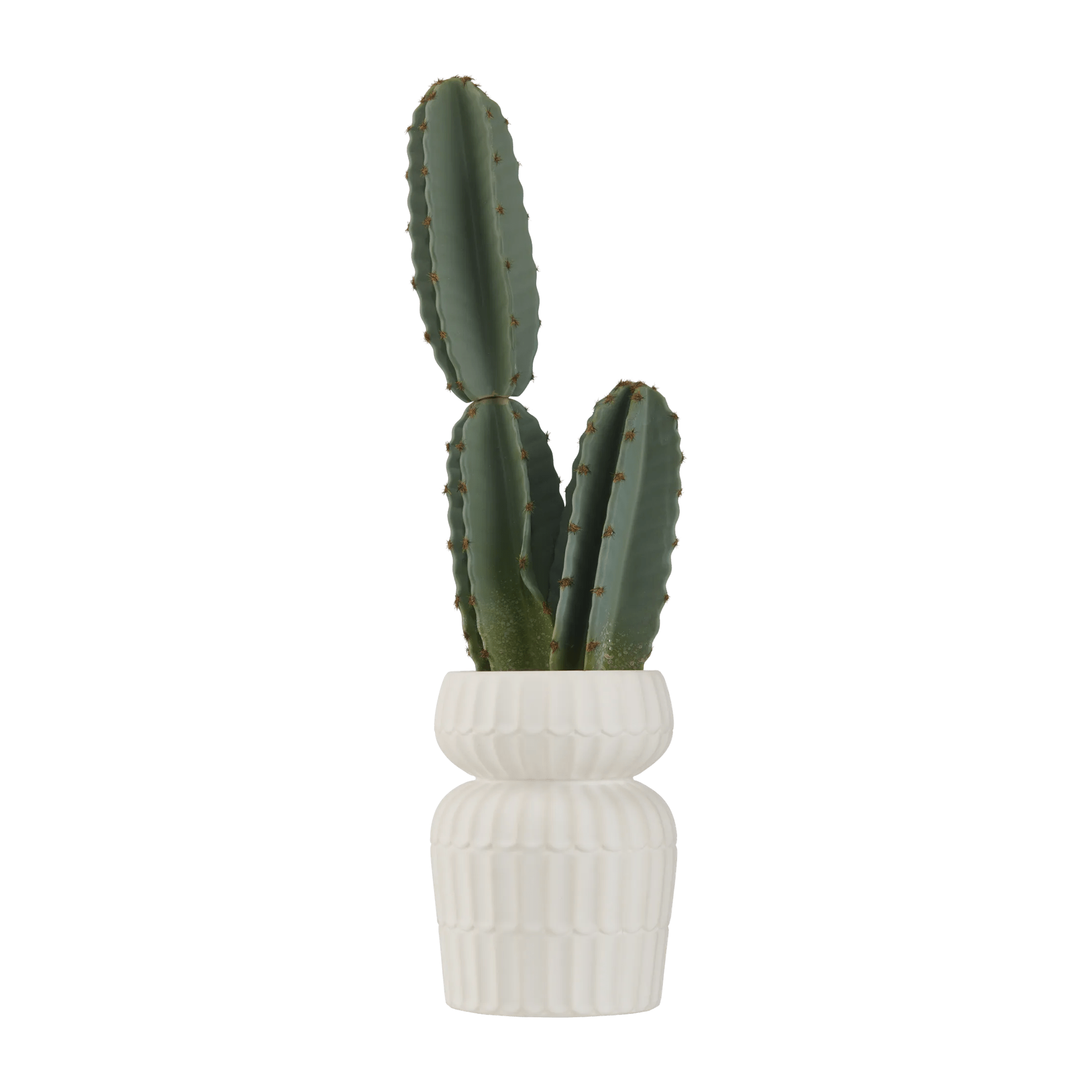 Cactus artificiel dans un Pot en céramique