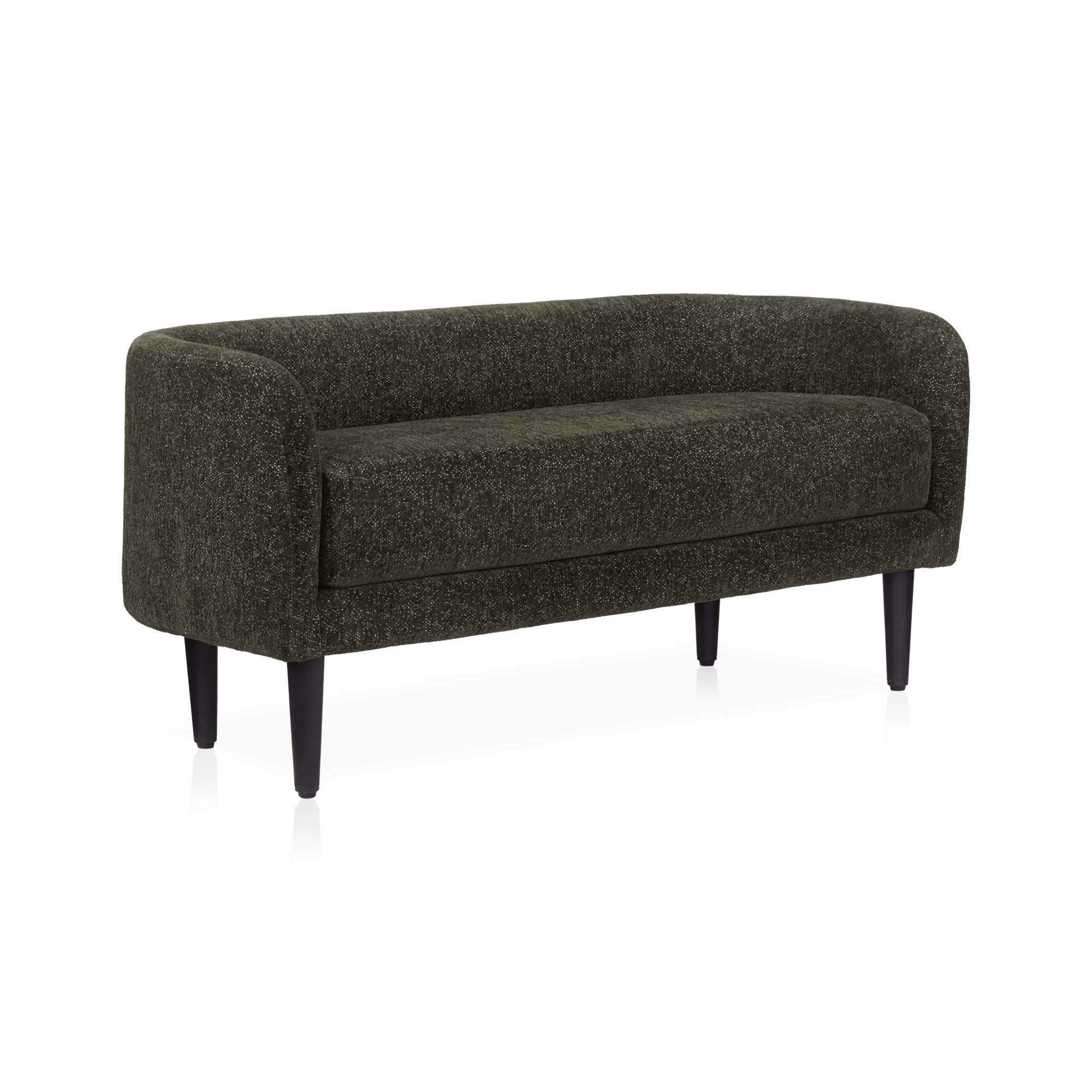 Banc en tissu et en métal