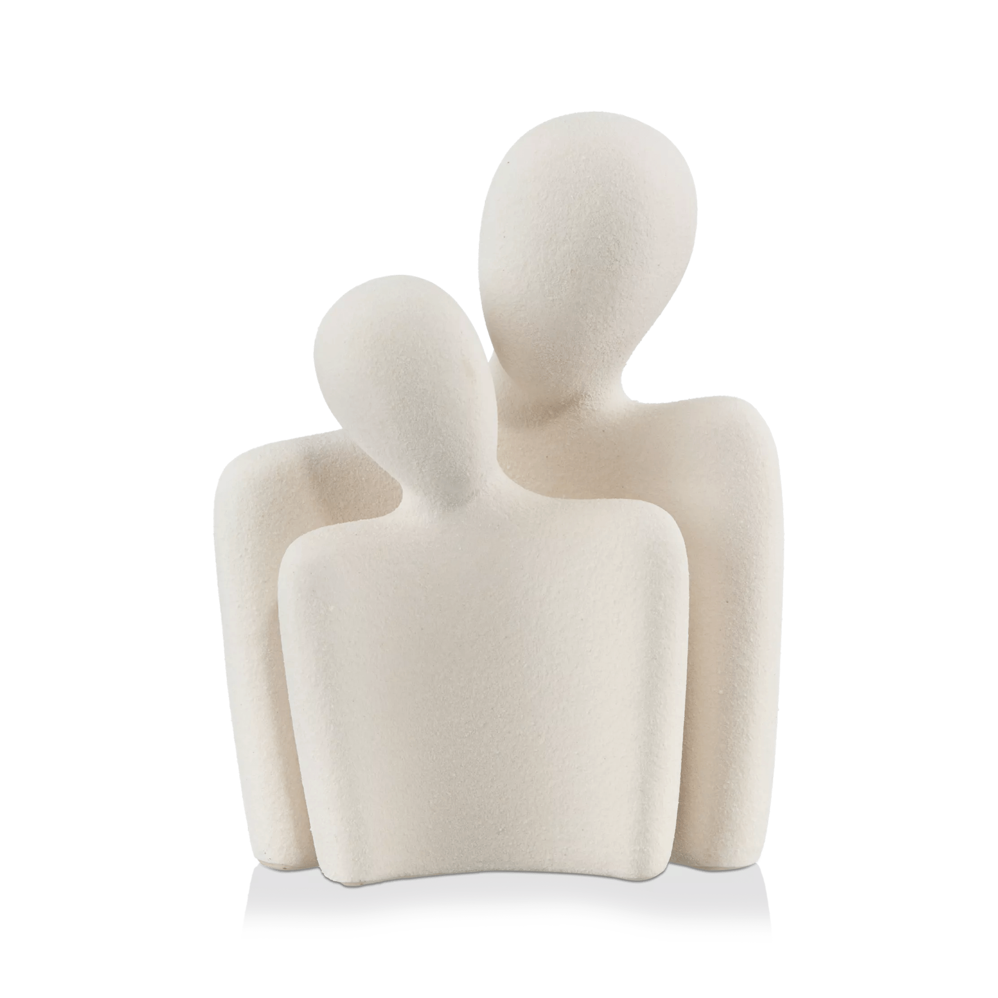 Sculpture décorative en céramique couples