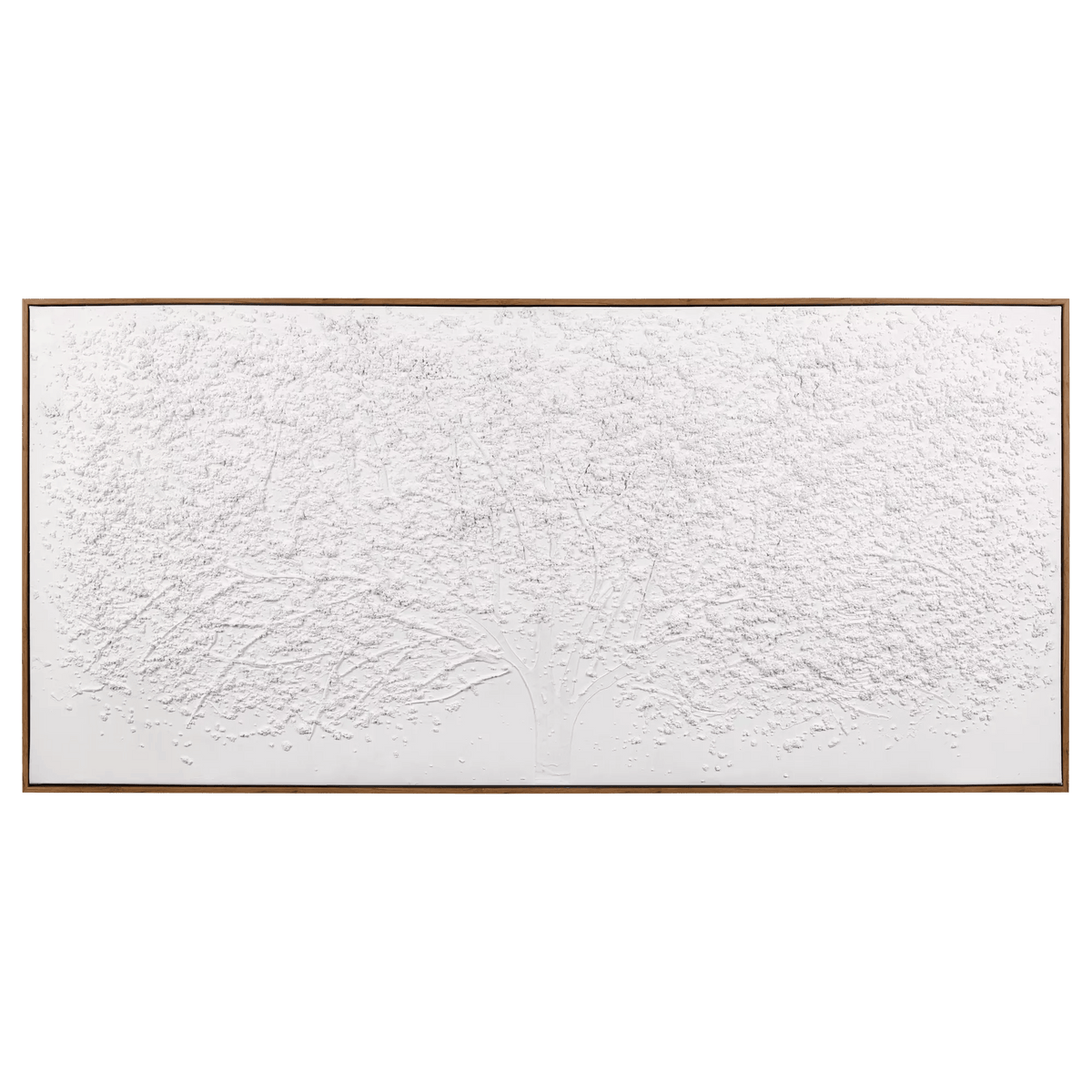 White Tree Oil Painted Framed Art – Bouclair