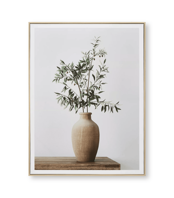 Stems in Vase Framed Art