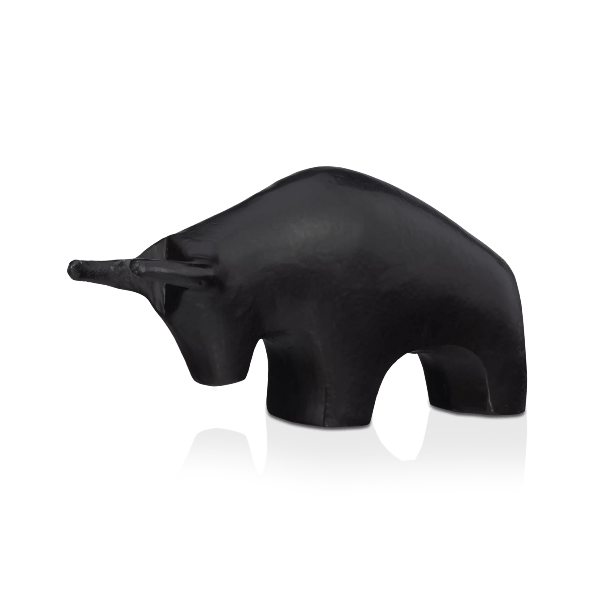 Taureau décoratif en fer