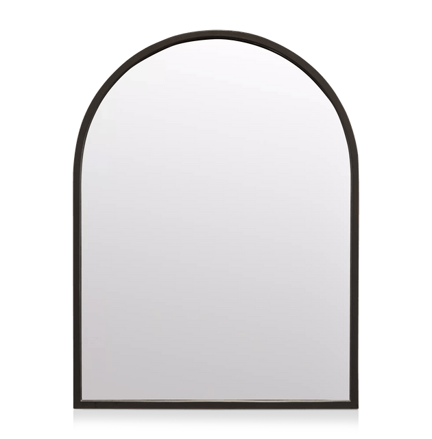 Black Arched Mirror