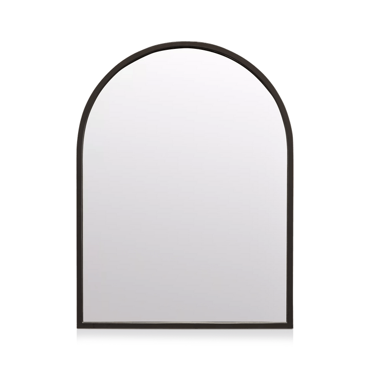 Black Arched Mirror