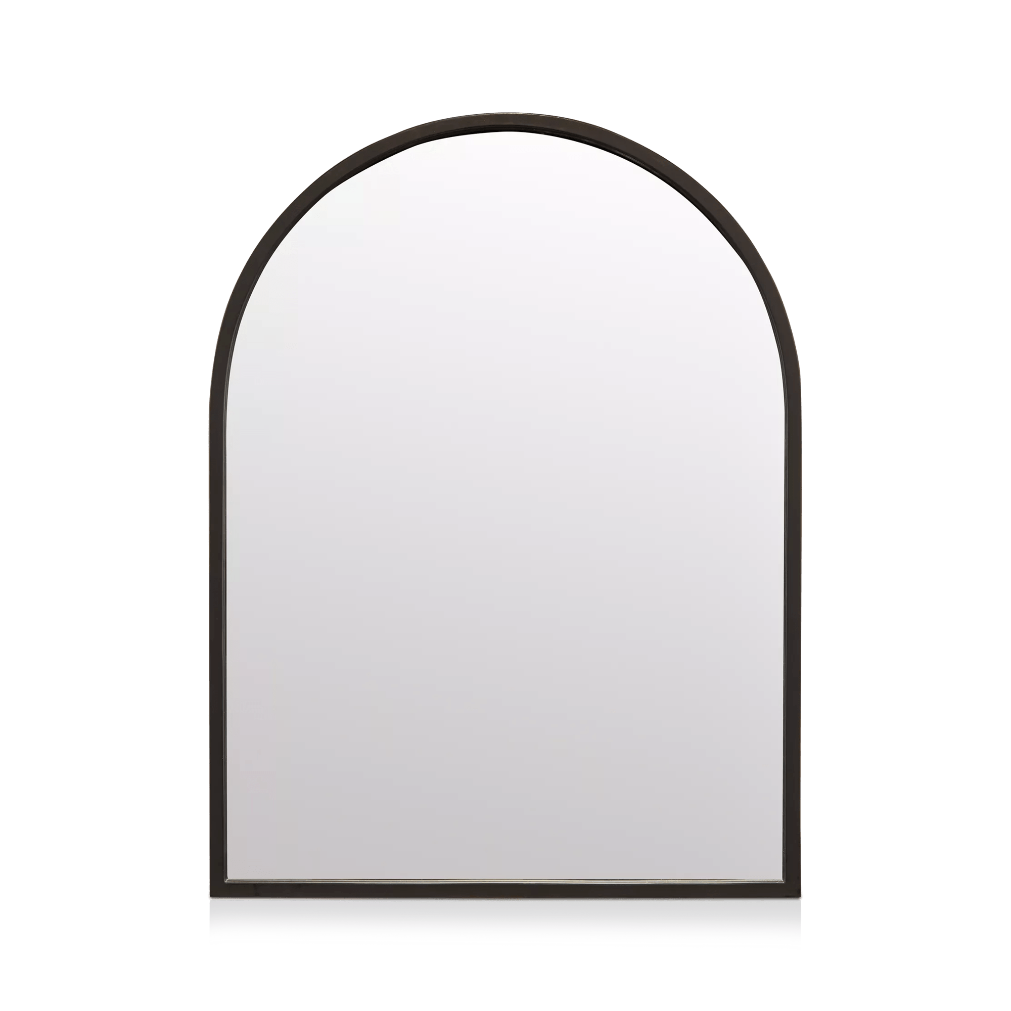 Miroir arqué noir