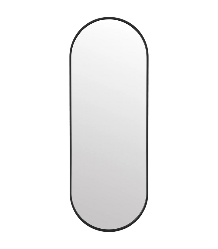 Oval Framed Mirror