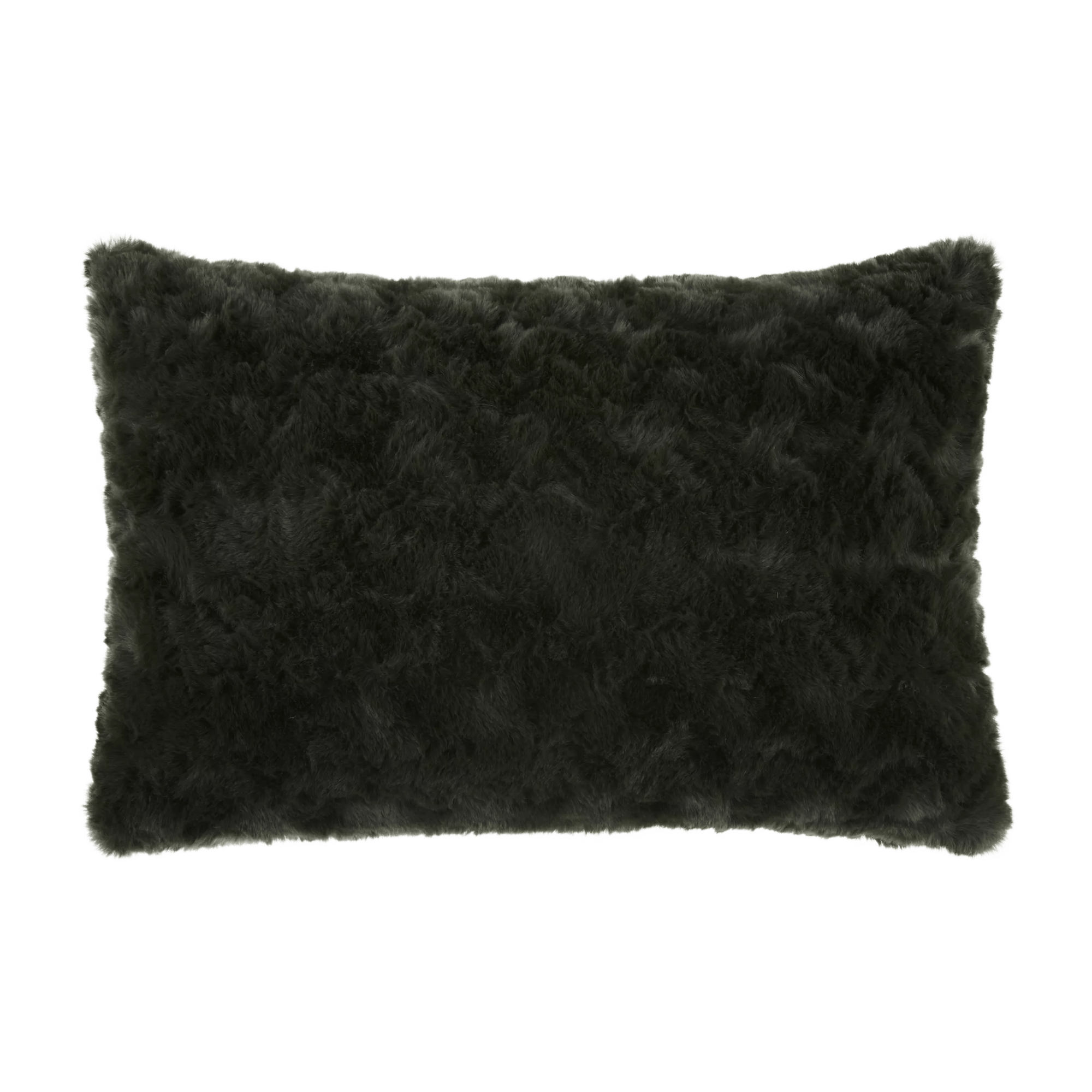 Sheep Faux Fur Decorative Lumbar Pillow