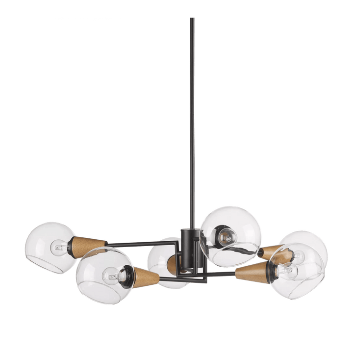 Multi Glass Globe Ceiling Lamp