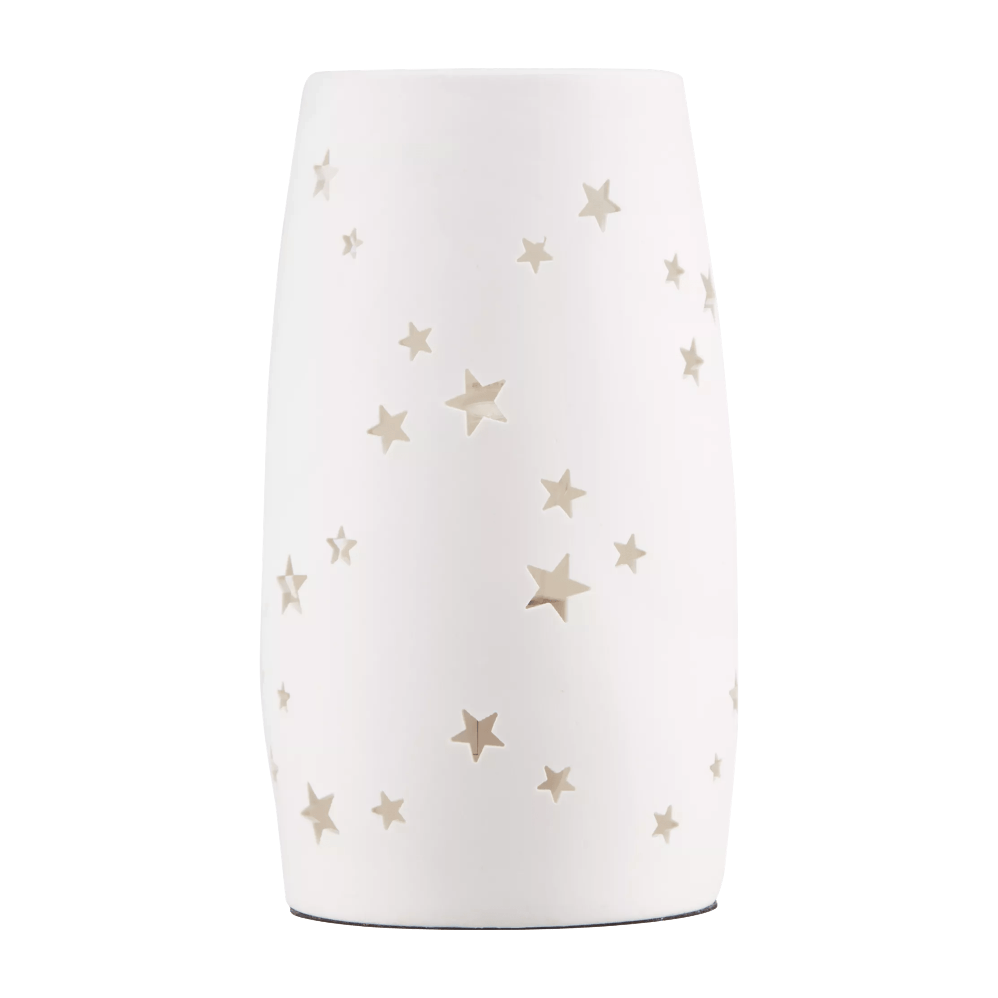 Star Cutout Ceramic Table Lamp