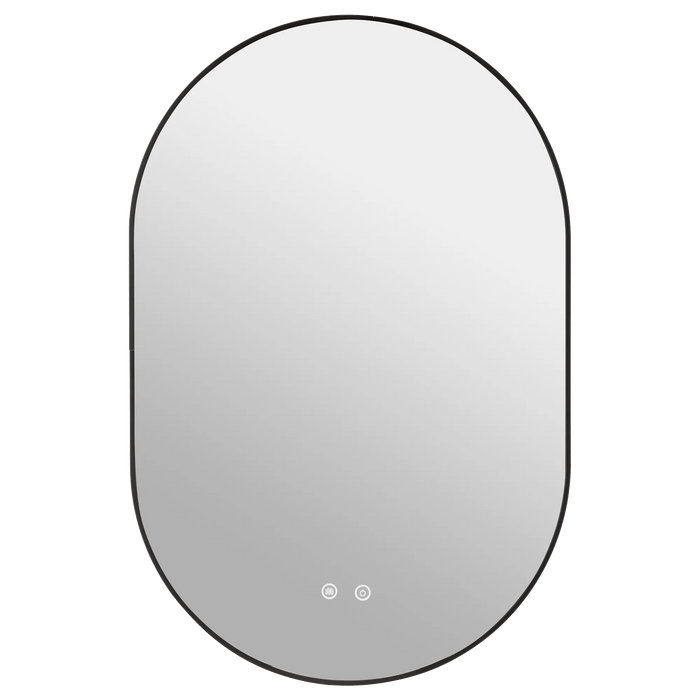Miroir lumineux à DEL ovale