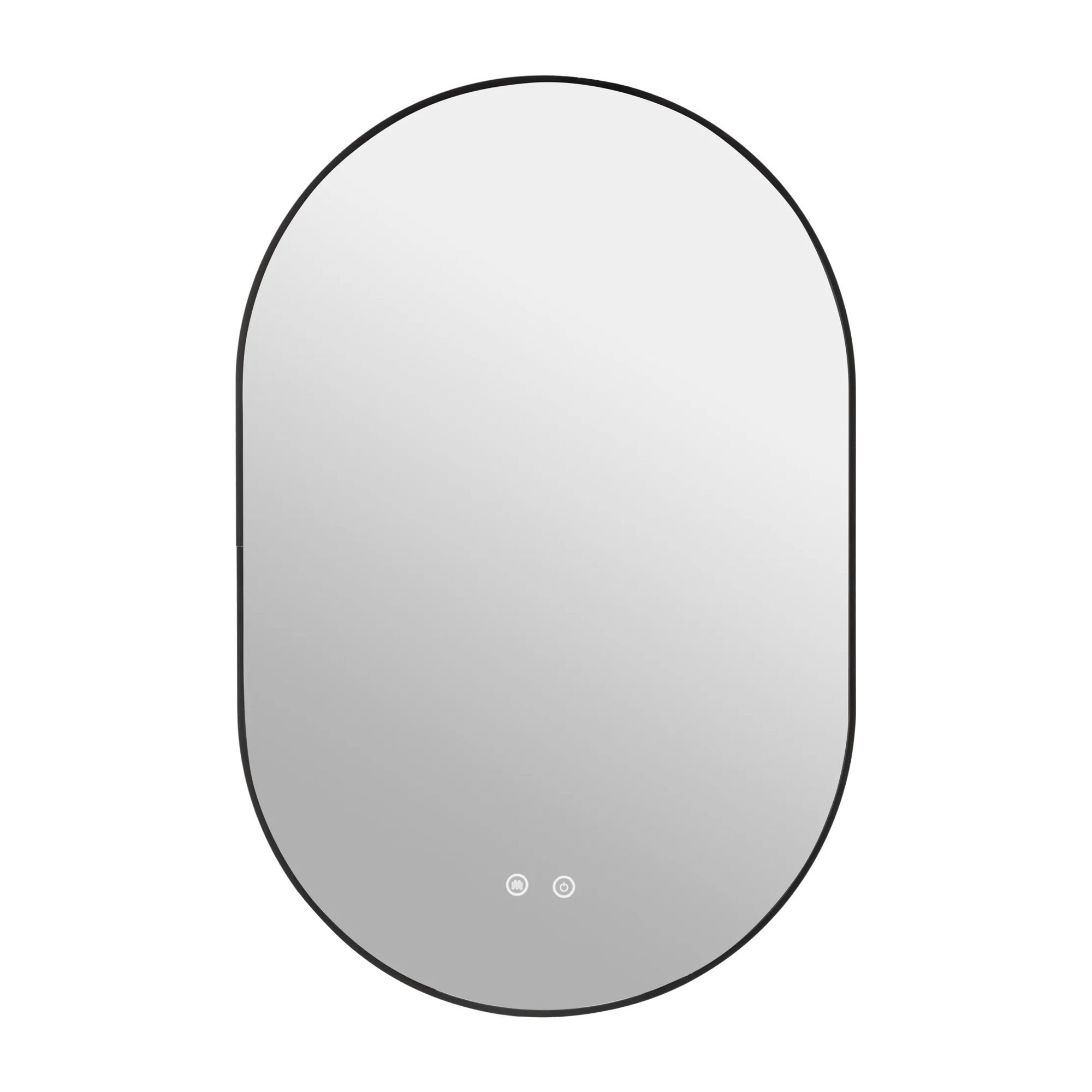 Oval LED Light Up Mirror