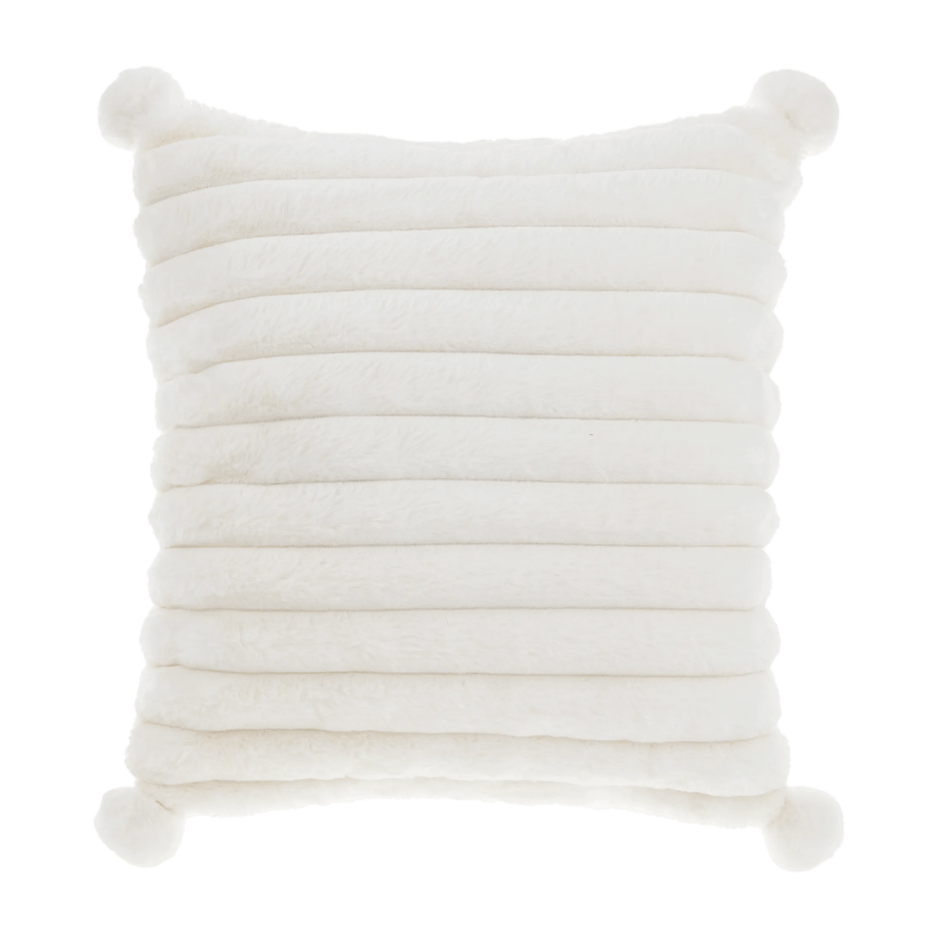 Eida Faux Fur Decorative Pillow