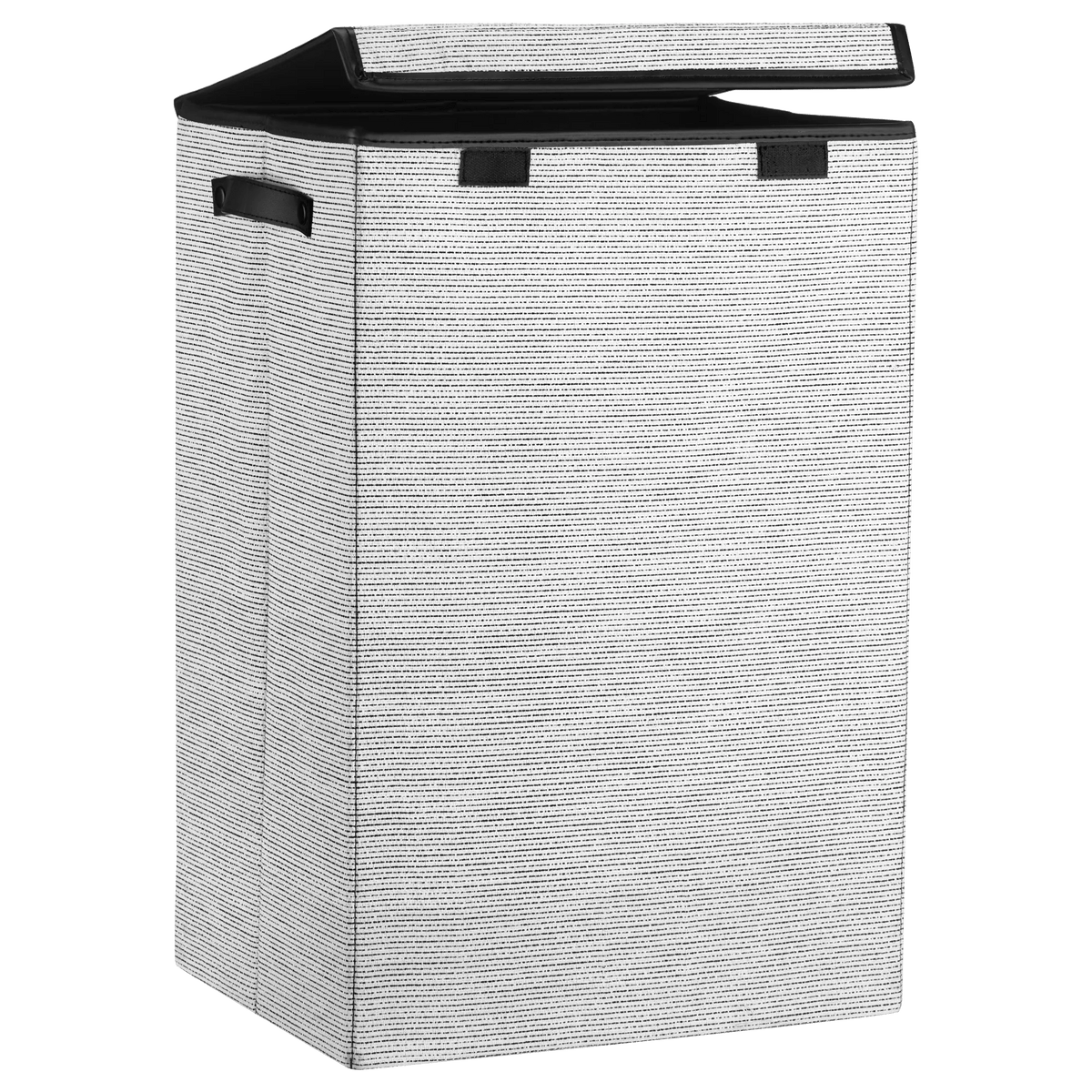 Panier à Linge Pliable avec poignée Motif flèches Noir et Blanc[1544