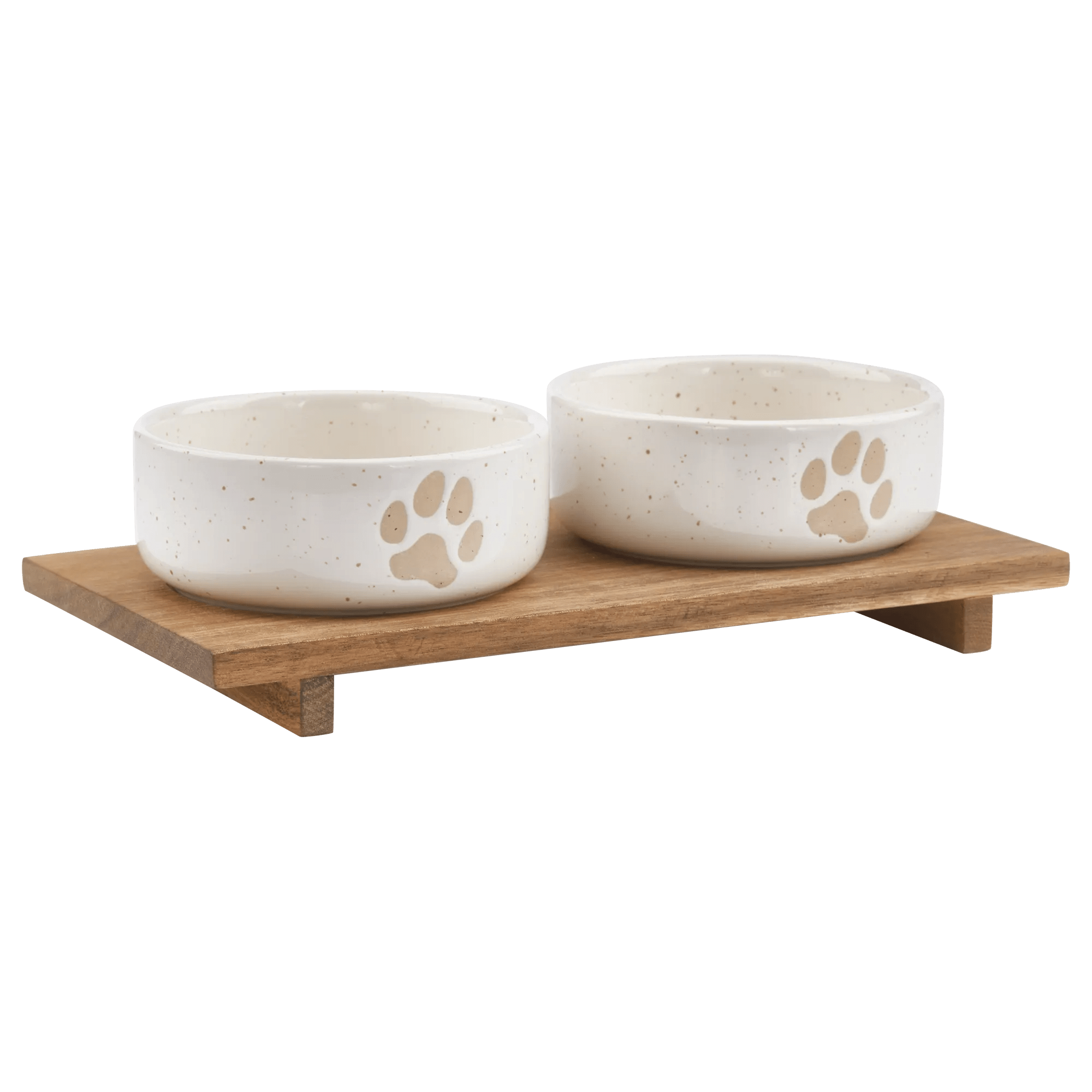 Set of 2 Pet Paw Ceramic Bowls – Bouclair