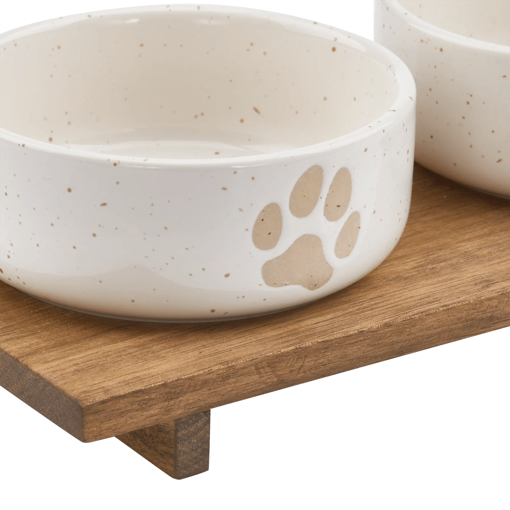 Set of 2 Pet Paw Ceramic Bowls – Bouclair