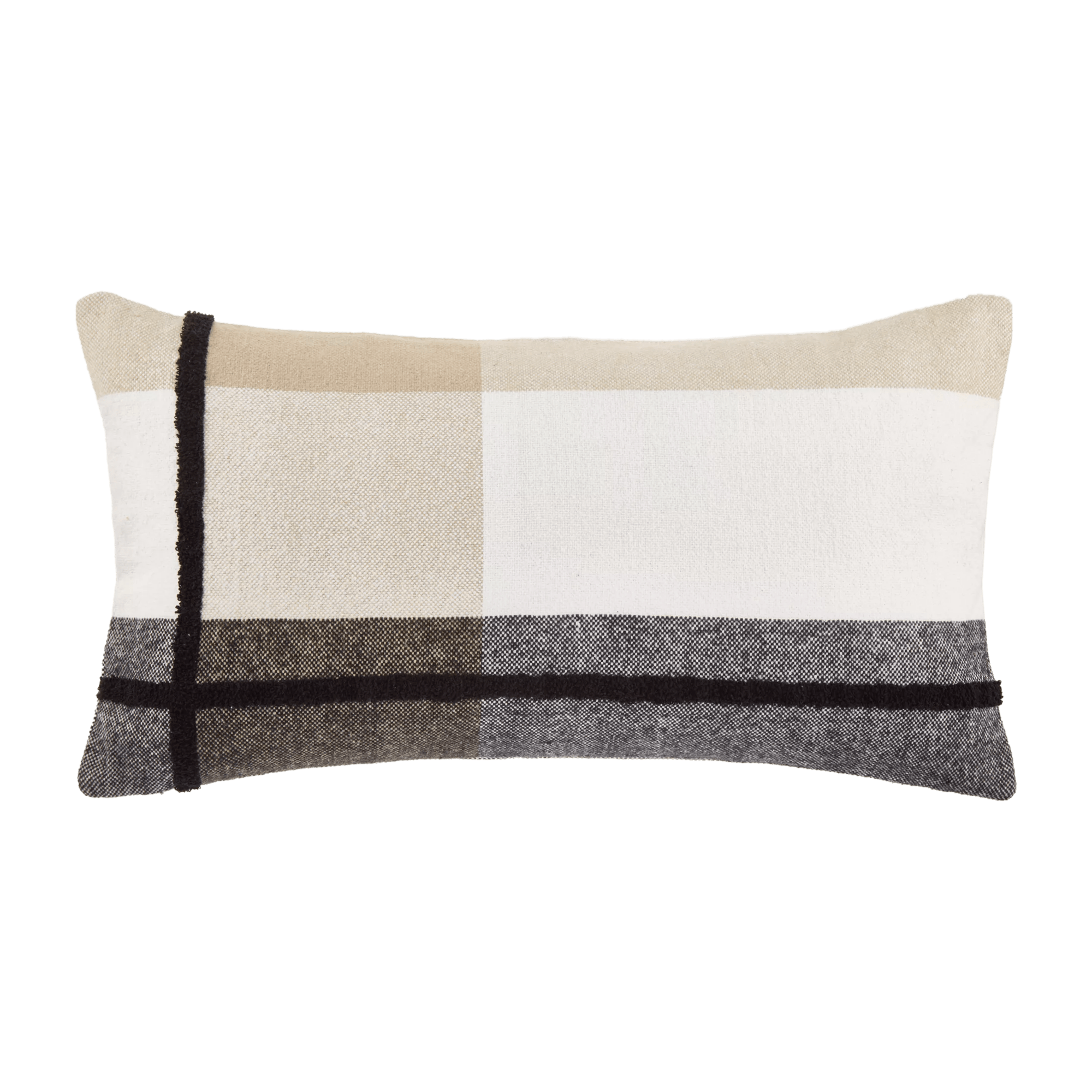 Vinnie Plaid Decorative Lumbar Pillow