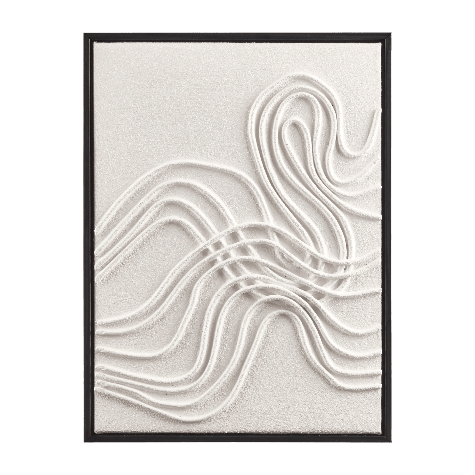 3D Tangled Lines Abstract Art