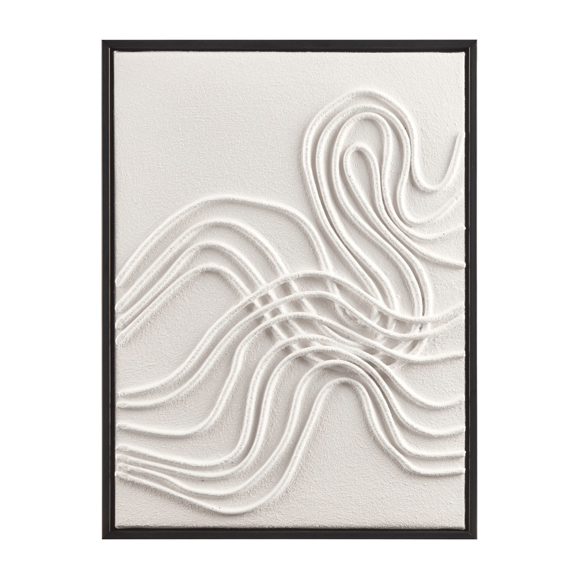 Art abstrait lignes 3D enchevêtrées