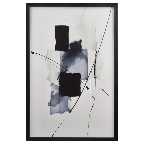 Cadre imprimé abstrait 