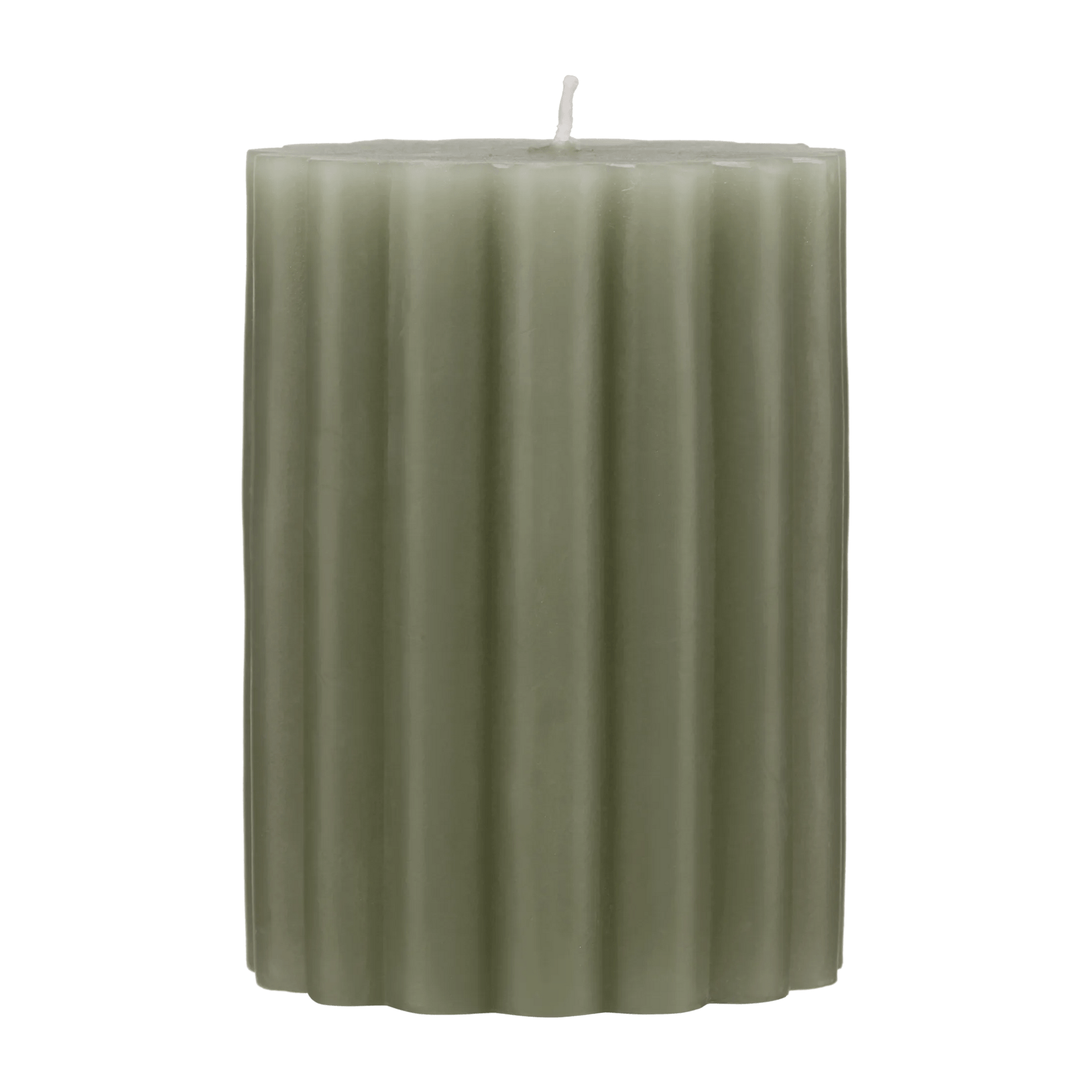 Ribbed Candle