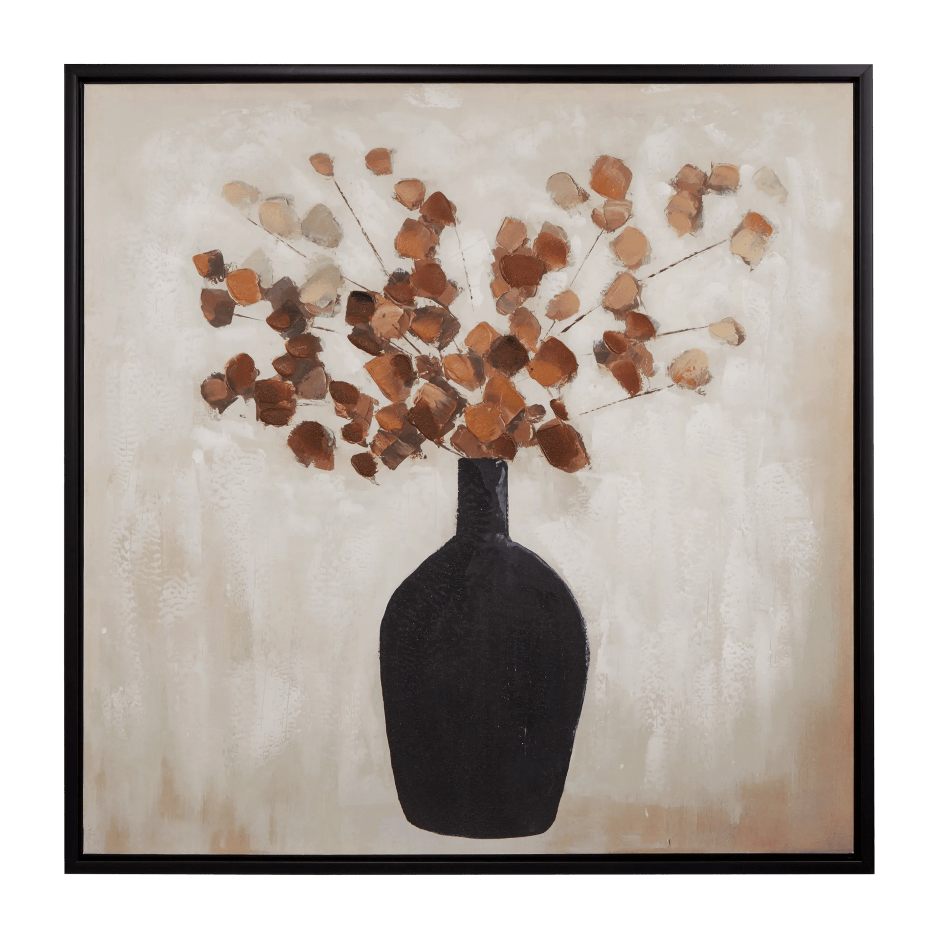 Tableau encadré d'un bouquet d'automne