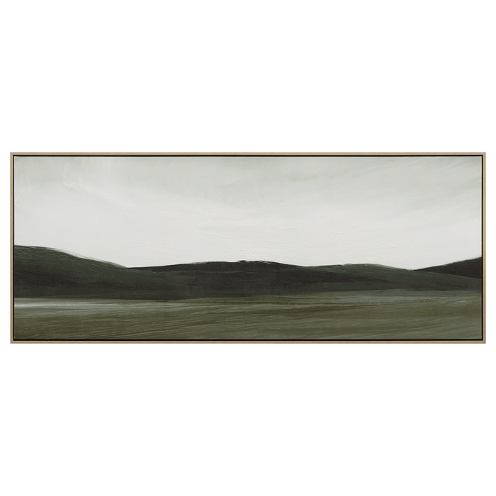 Green Mountains Framed Art