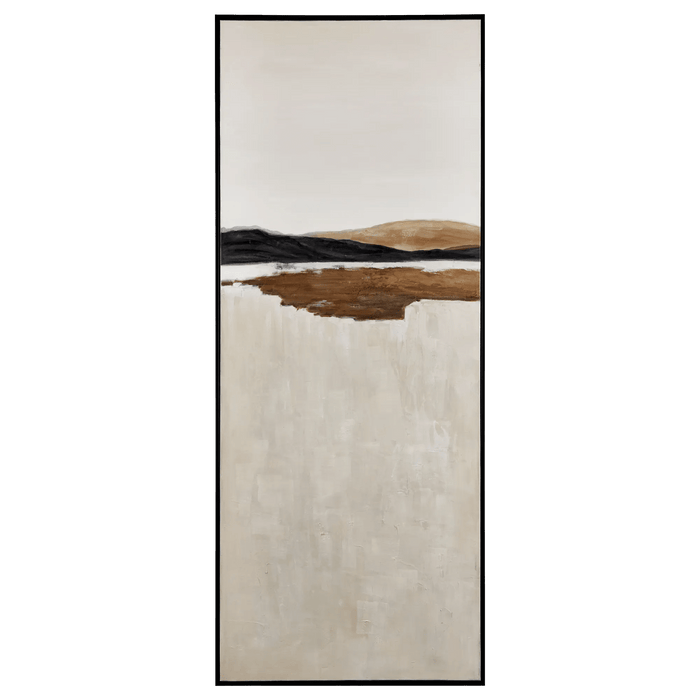 Horizon Abstract Framed Art