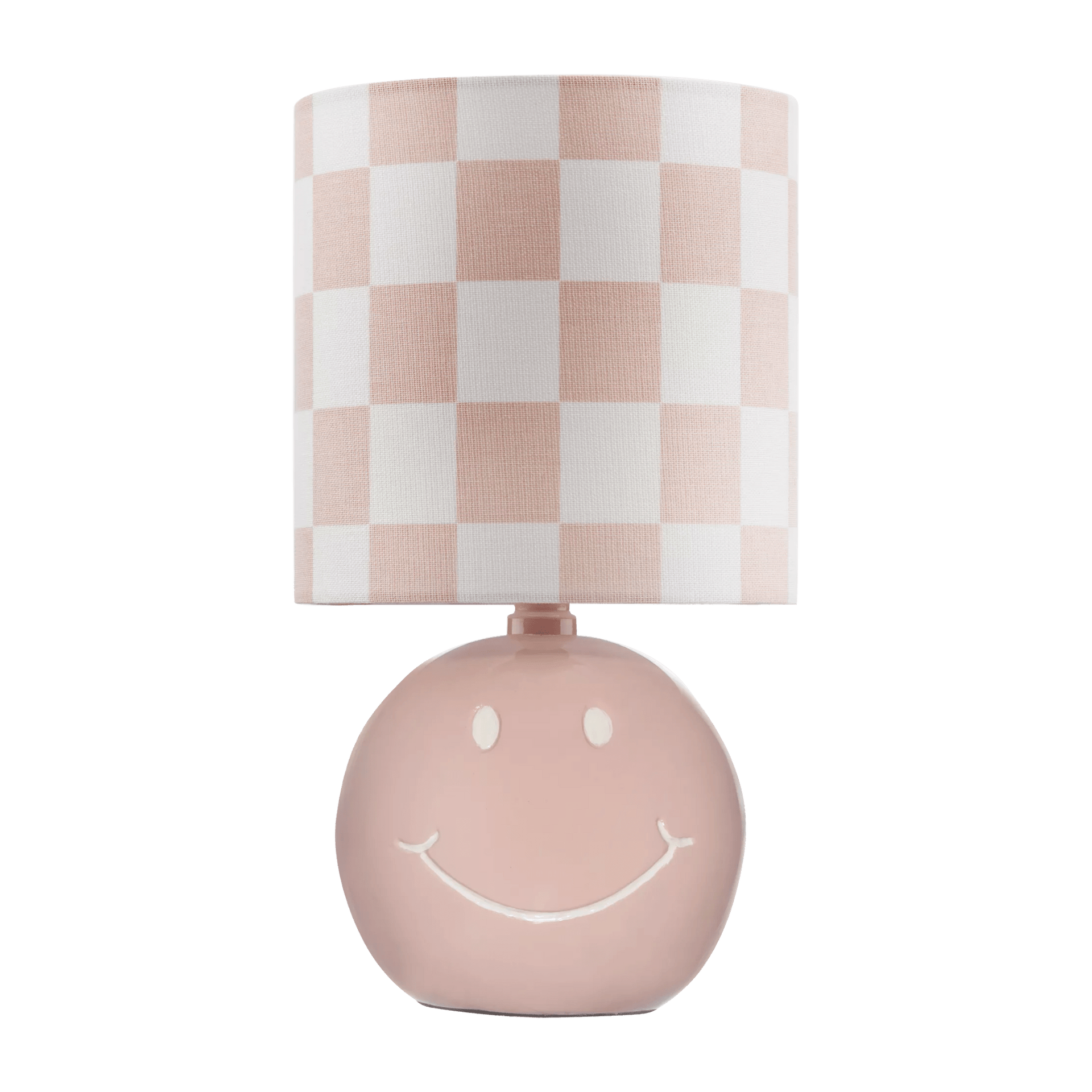 Lampe de table visage heureux