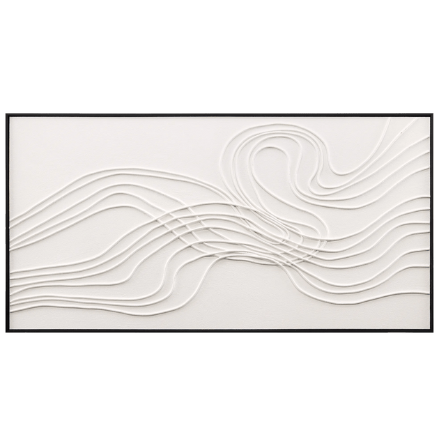 Tangled Lines Abstract Framed Art