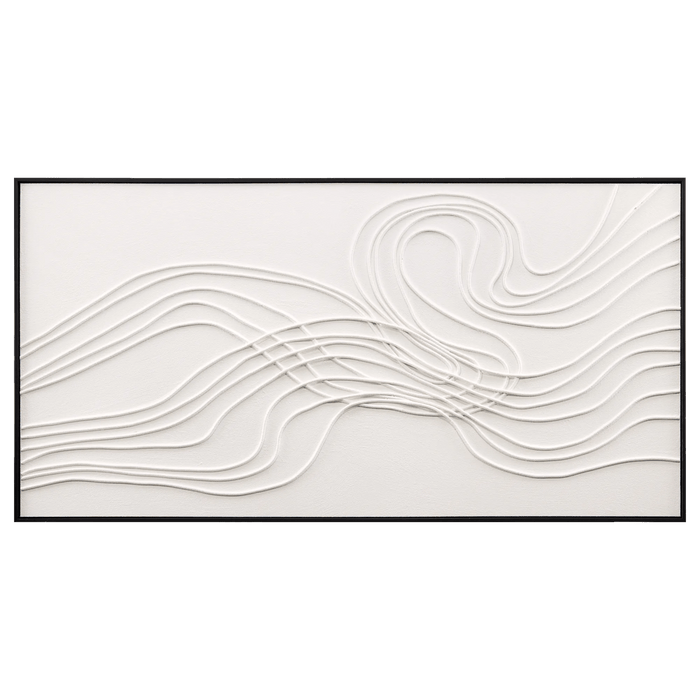 Tangled Lines Abstract Framed Art