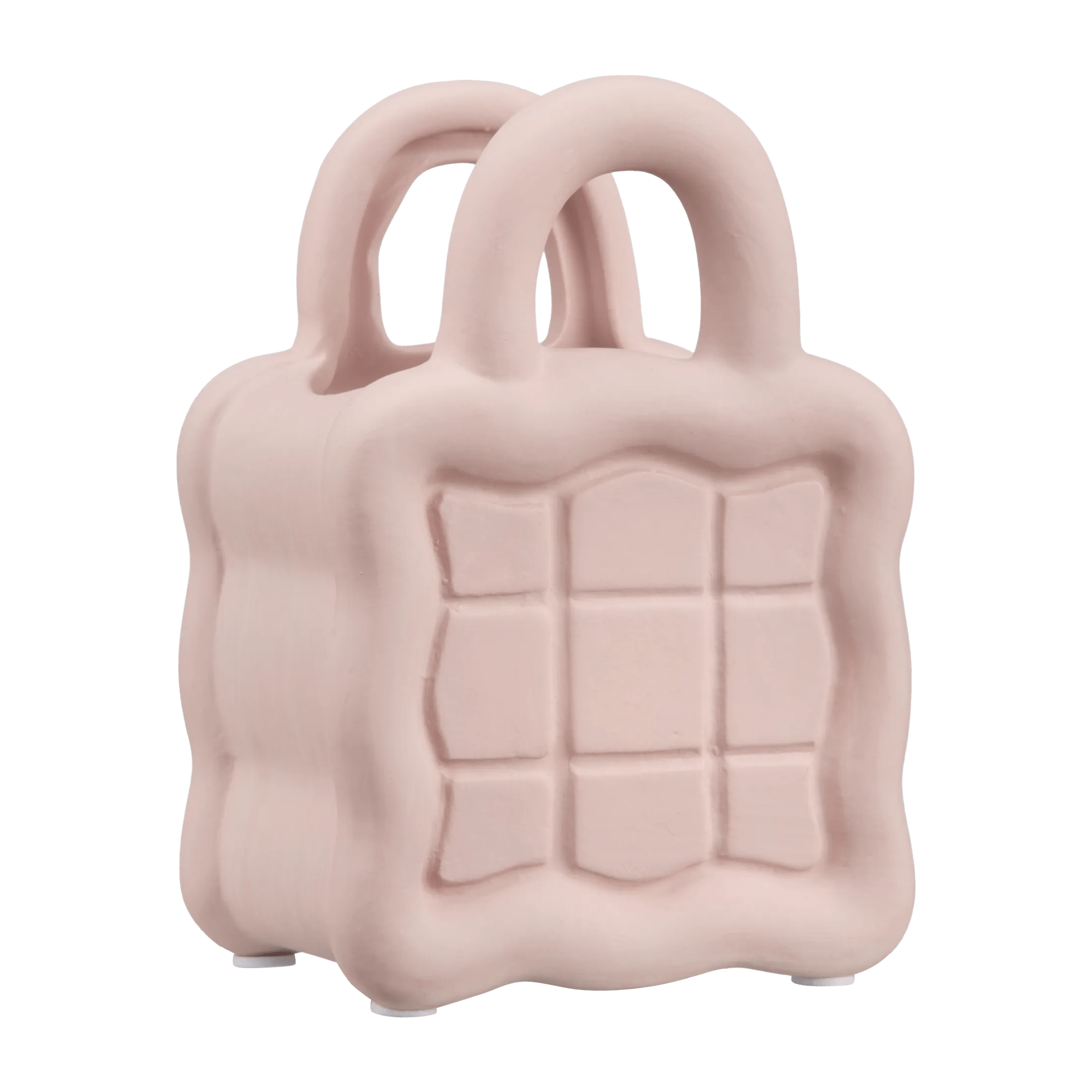 Sac à main en céramique rose