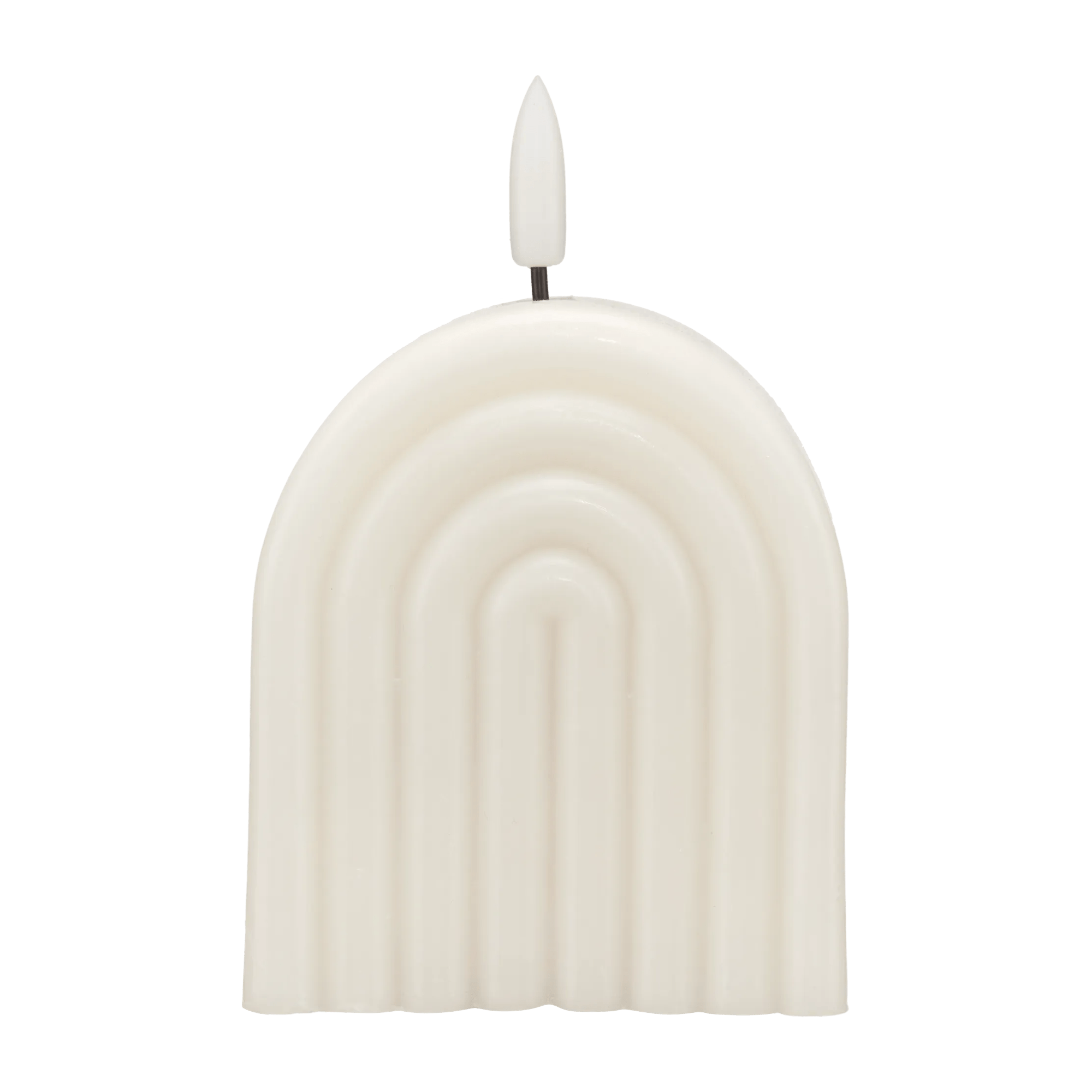 Chandelle en forme d'arc-en-ciel avec LED