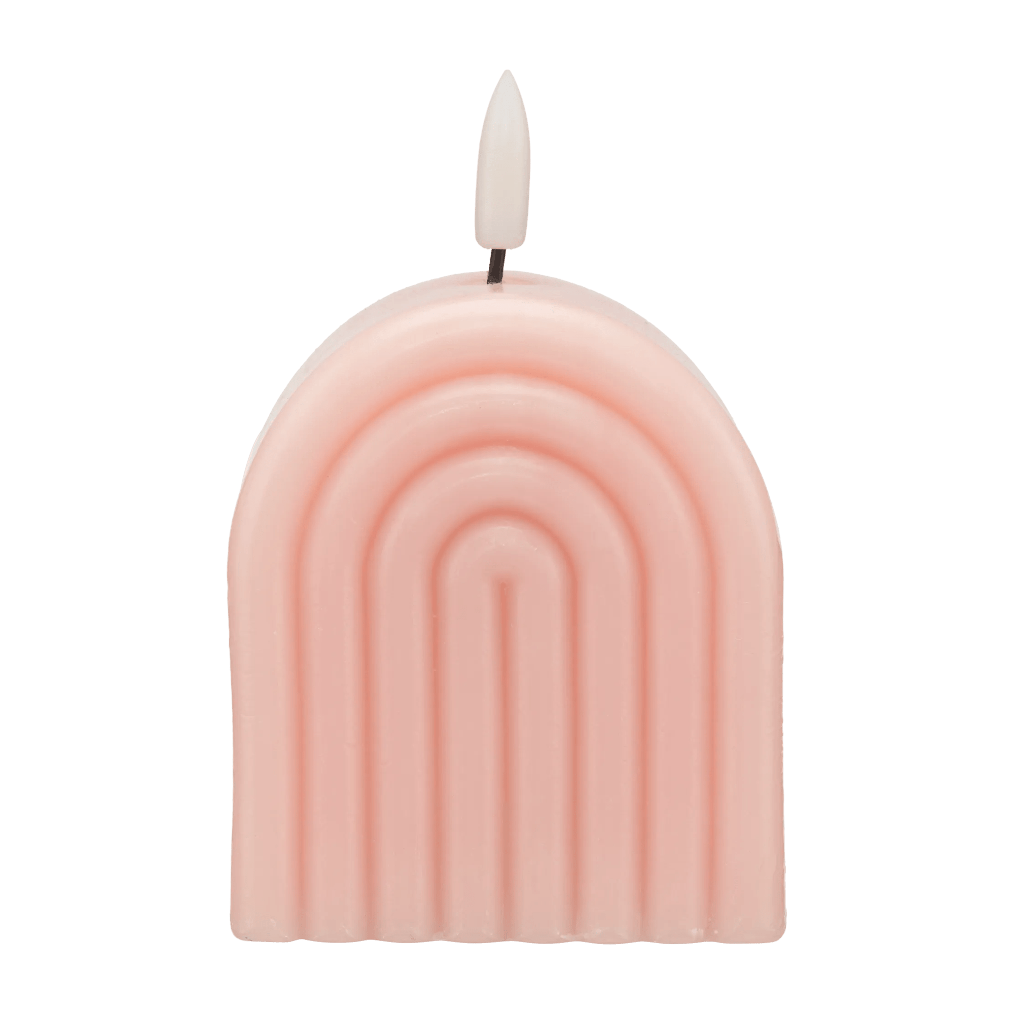 Chandelle en forme d'arc-en-ciel avec LED