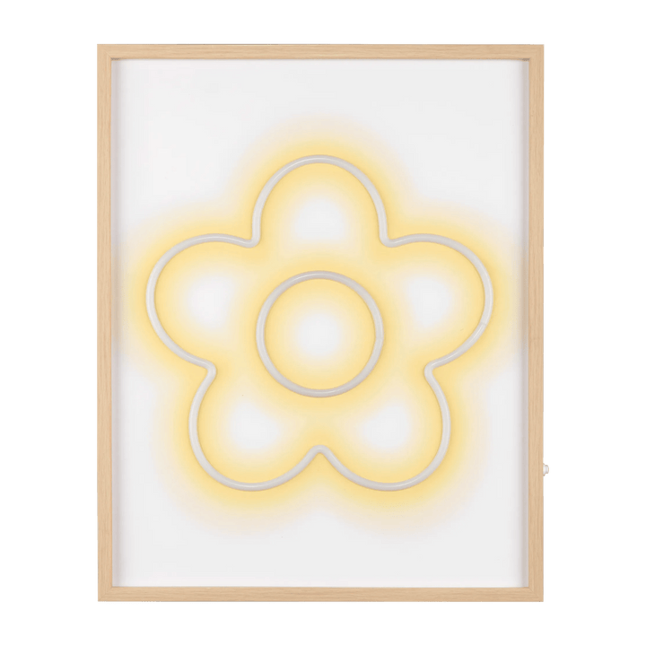Floral LED Neon Wall Decoration