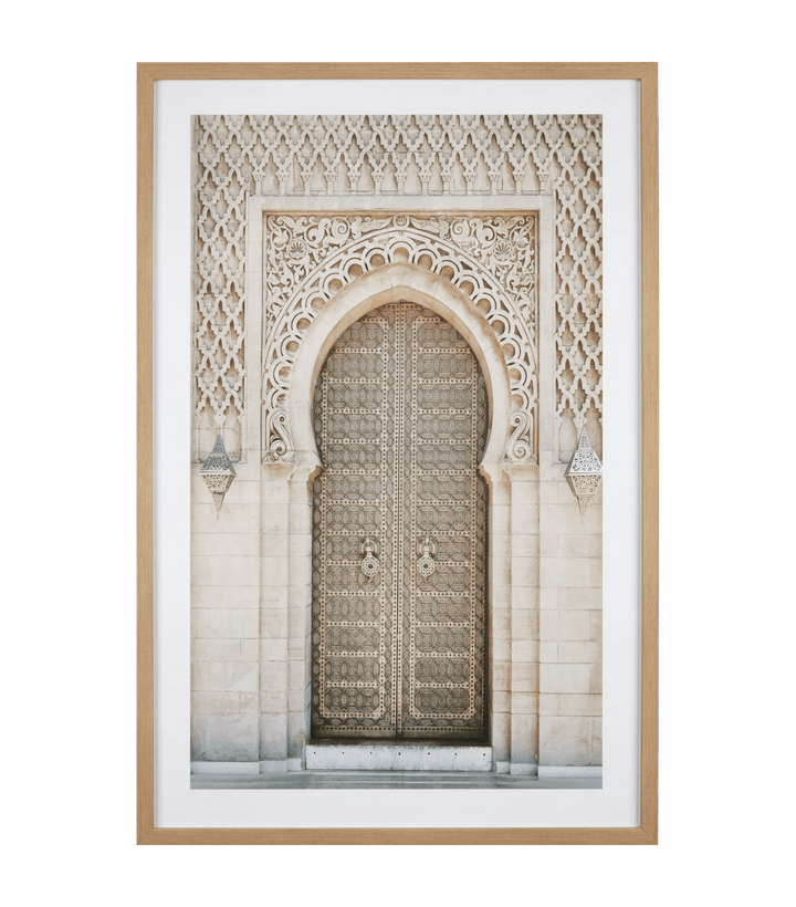 Close-up Door Framed Art