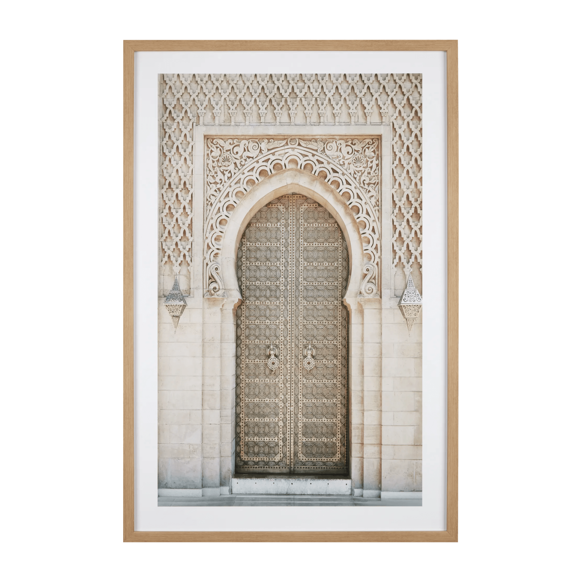 Close-up Door Framed Art