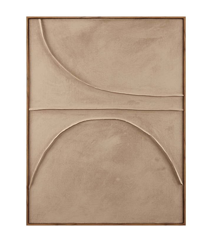 Sand Curves Framed Art