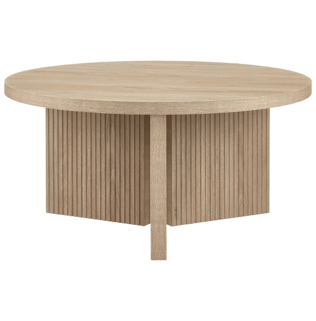 Wooden Round Coffee Table