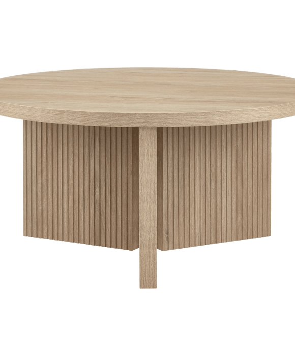 Table basse ronde en bois
