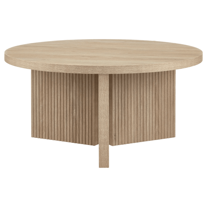 Table basse ronde en bois