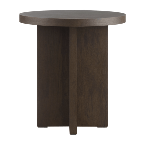 Table d'appoint ronde en bois