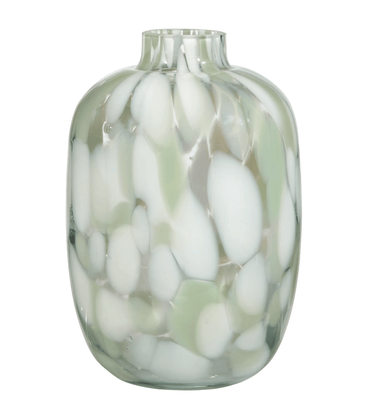 Green Glass Table vase
