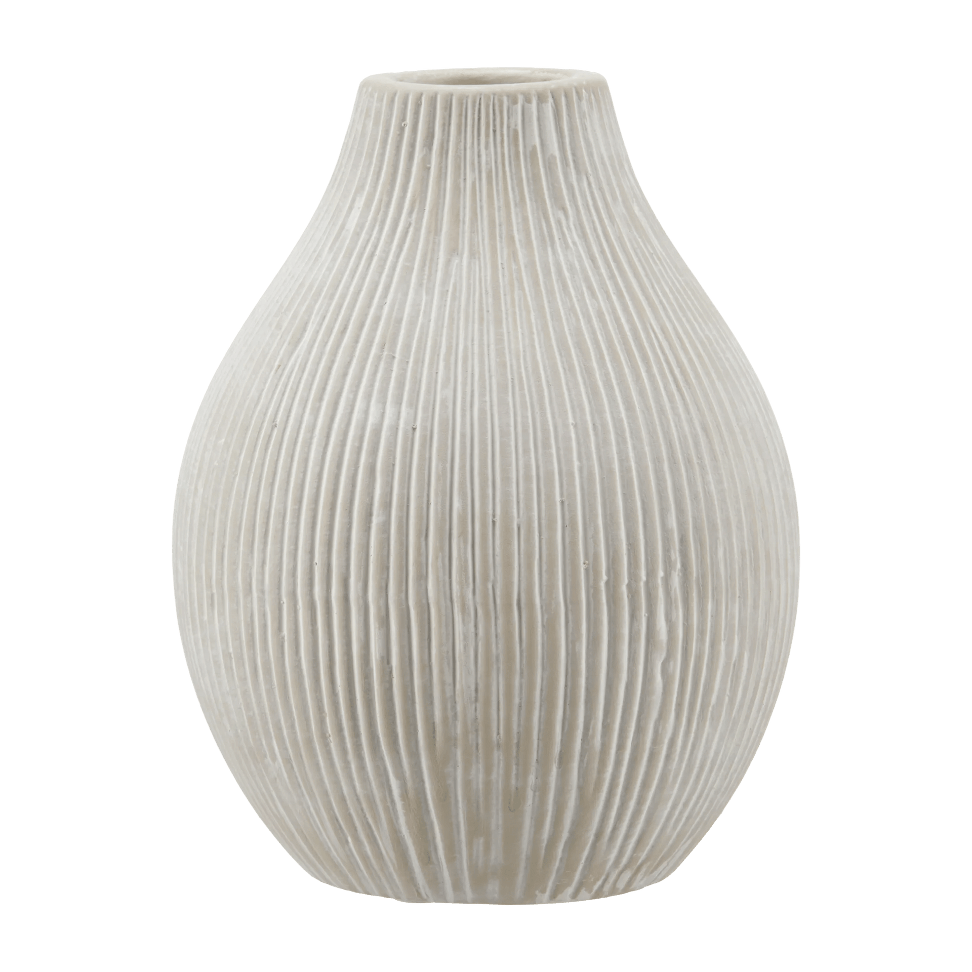 Ceramic Stripped Table Vase