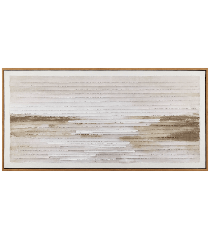 Neutral Horizon Framed Art