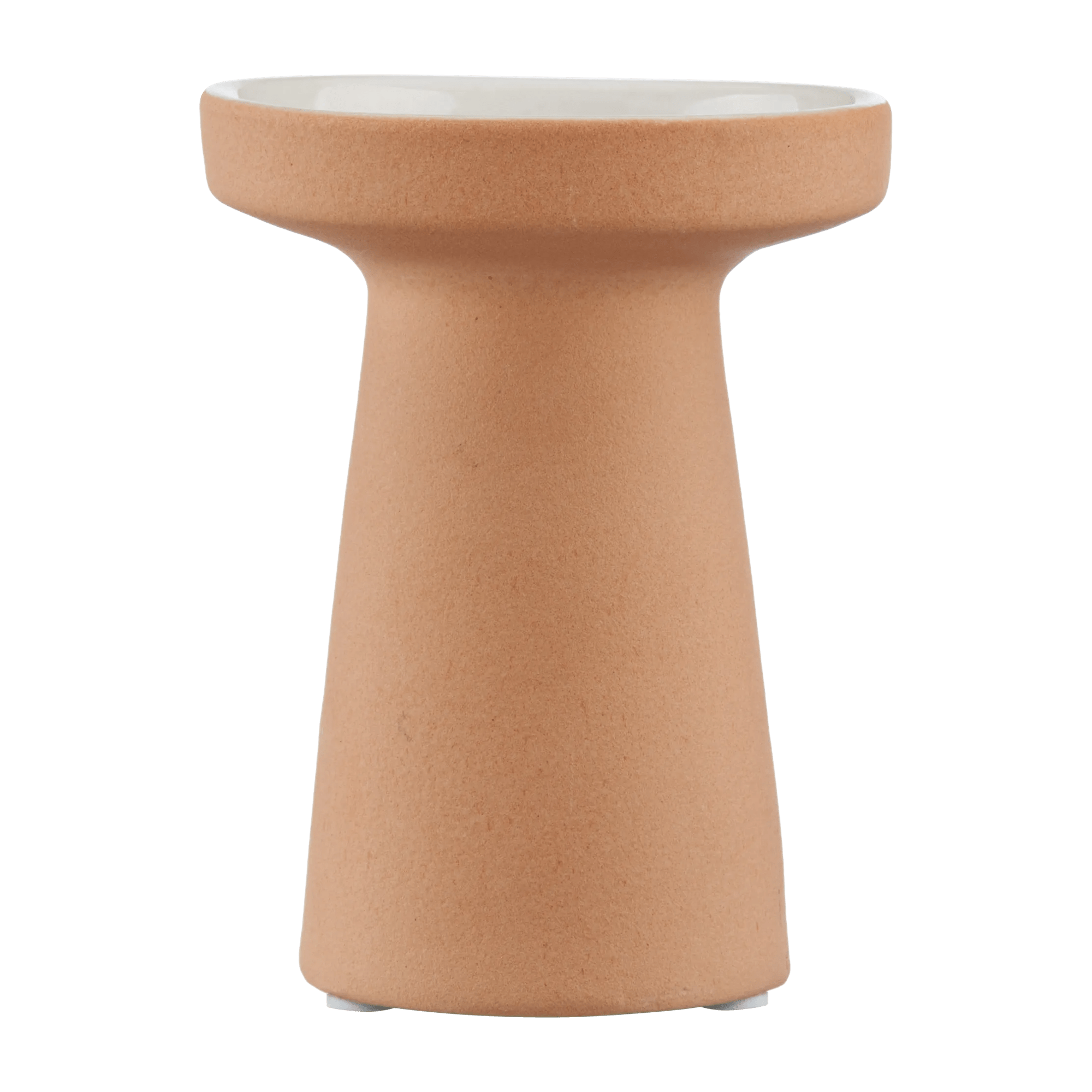 Porte-chandelle terra en céramique 