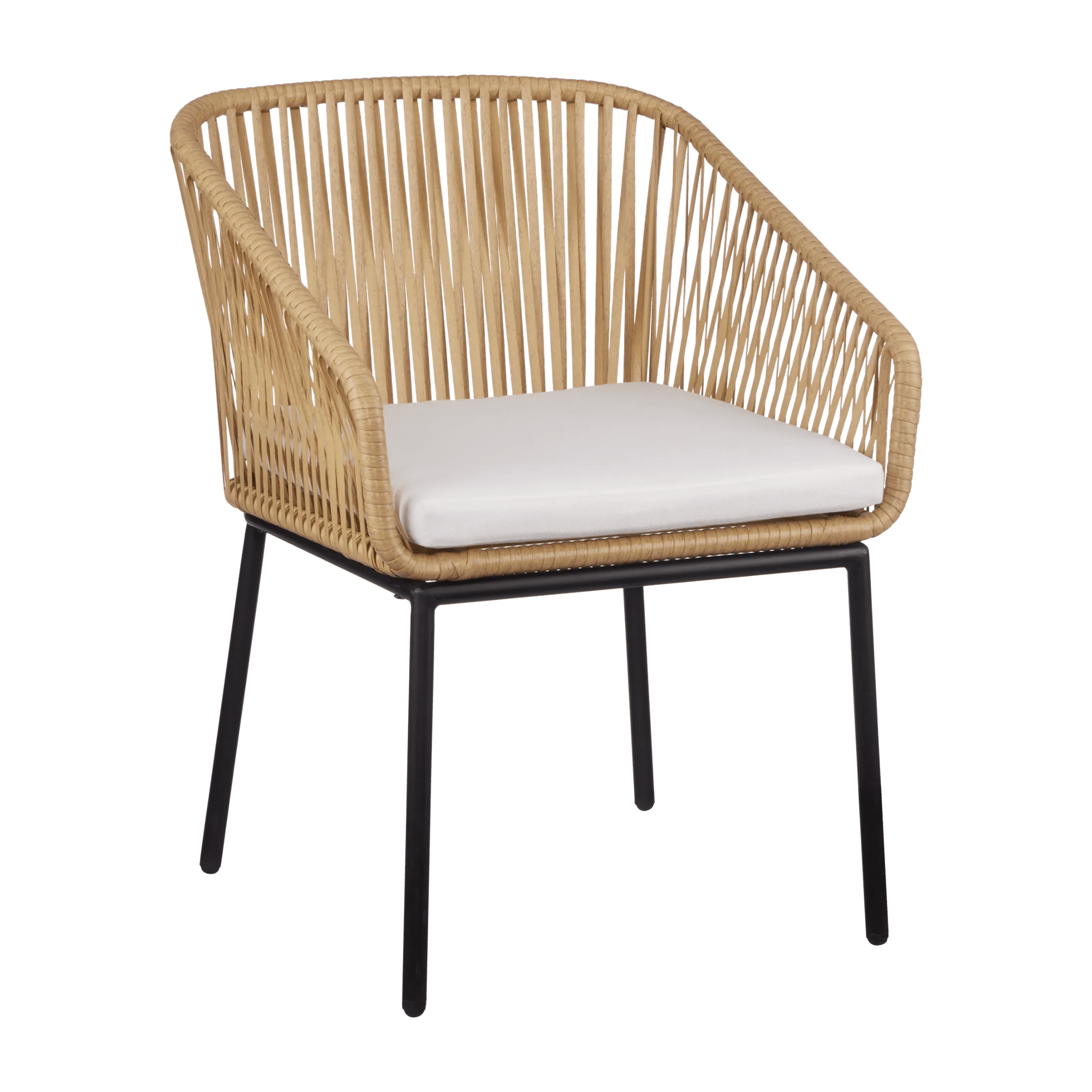 Chaise de salle à manger extérieure