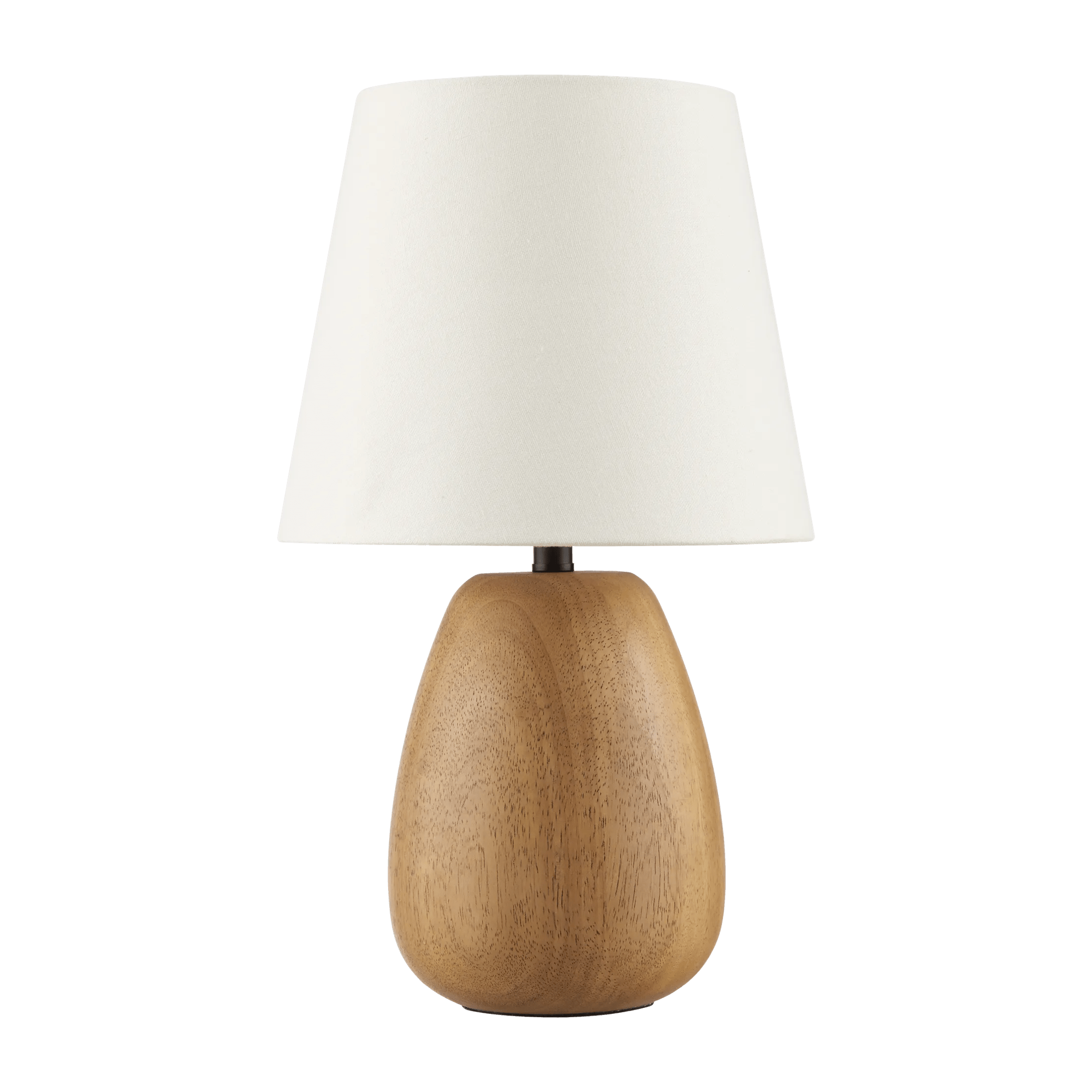 Mango Wood Base Table Lamp
